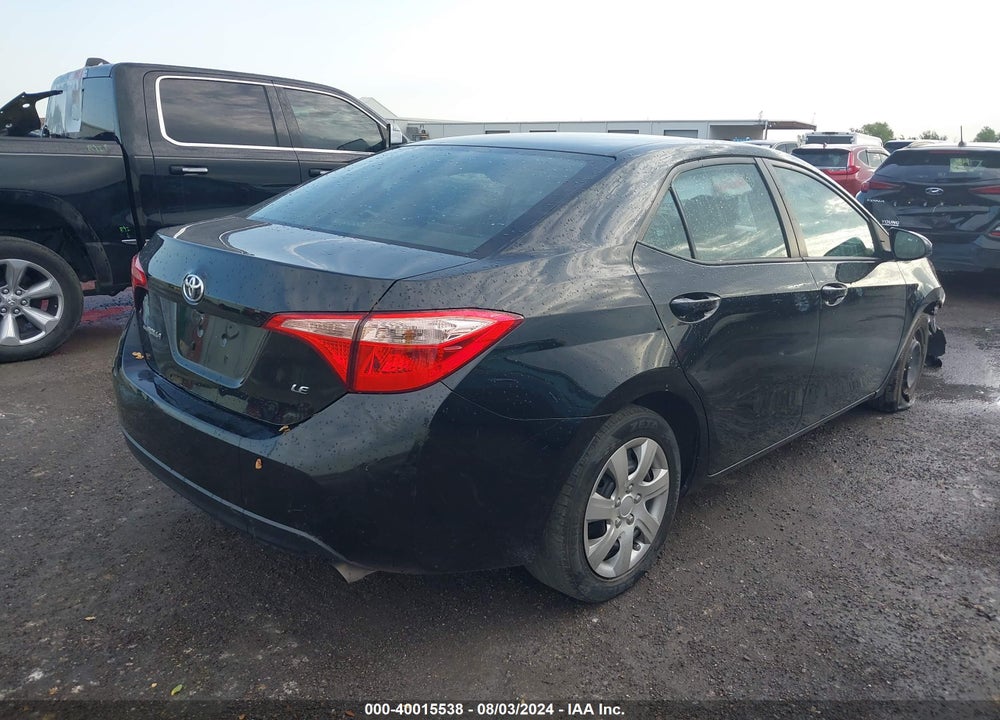 2018 TOYOTA COROLLA LE VIN: 2T1BURHE6JC073169