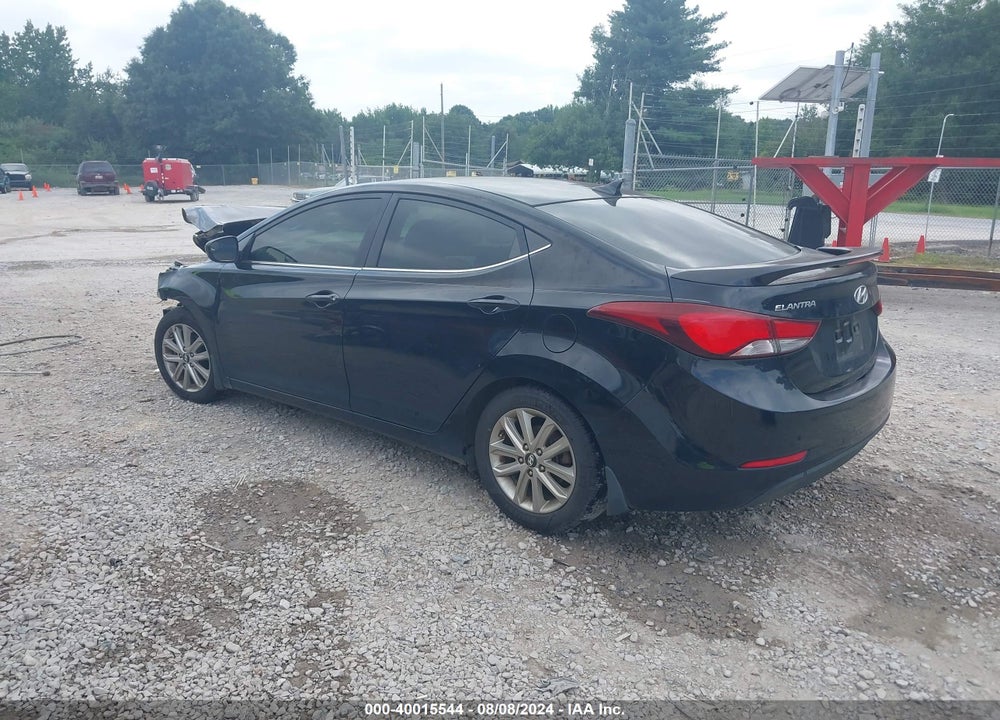 2015 HYUNDAI ELANTRA SE VIN: KMHDH4AE2FU258898