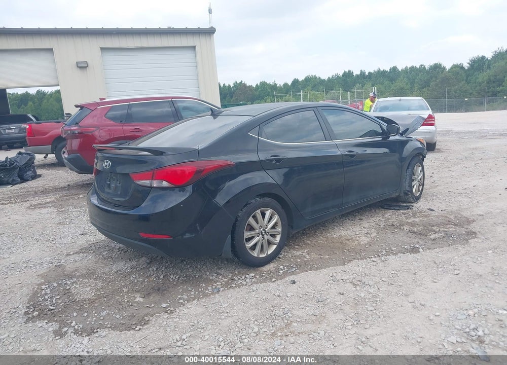 2015 HYUNDAI ELANTRA SE VIN: KMHDH4AE2FU258898