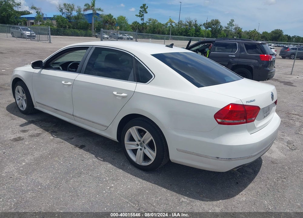 2014 VOLKSWAGEN PASSAT 2.0L TDI SEL PREMIUM VIN: 1VWCN7A36EC051277