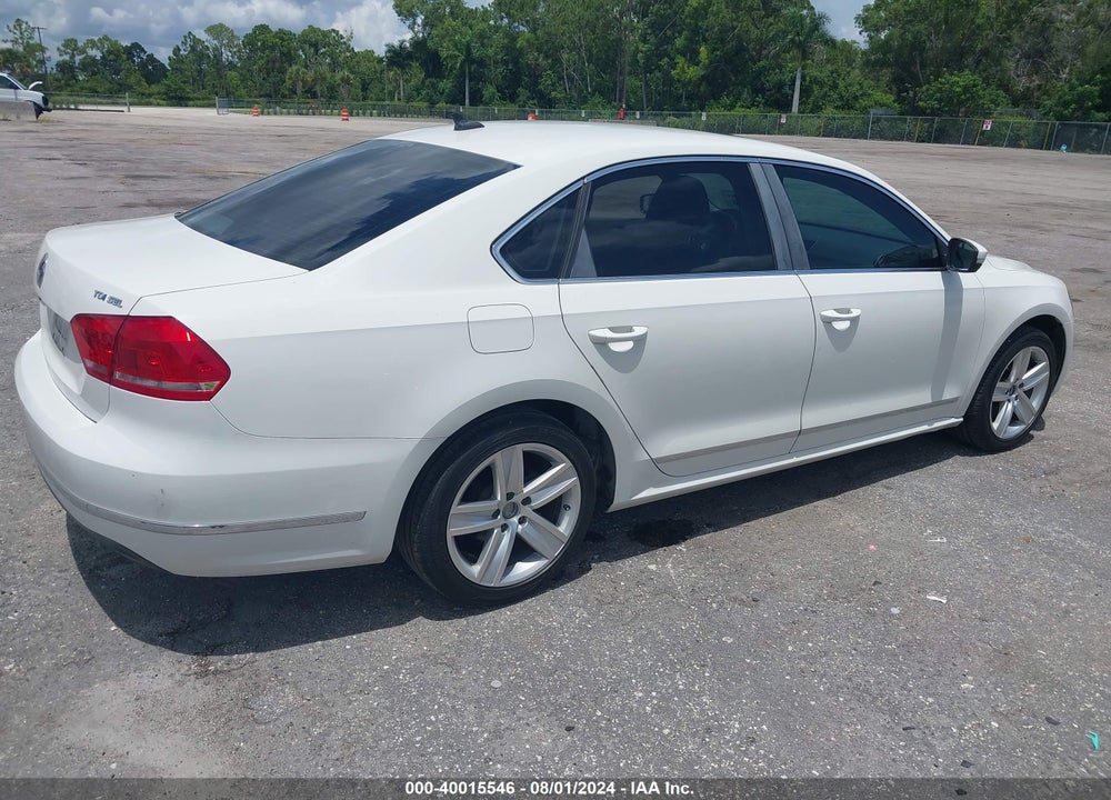 2014 VOLKSWAGEN PASSAT 2.0L TDI SEL PREMIUM VIN: 1VWCN7A36EC051277