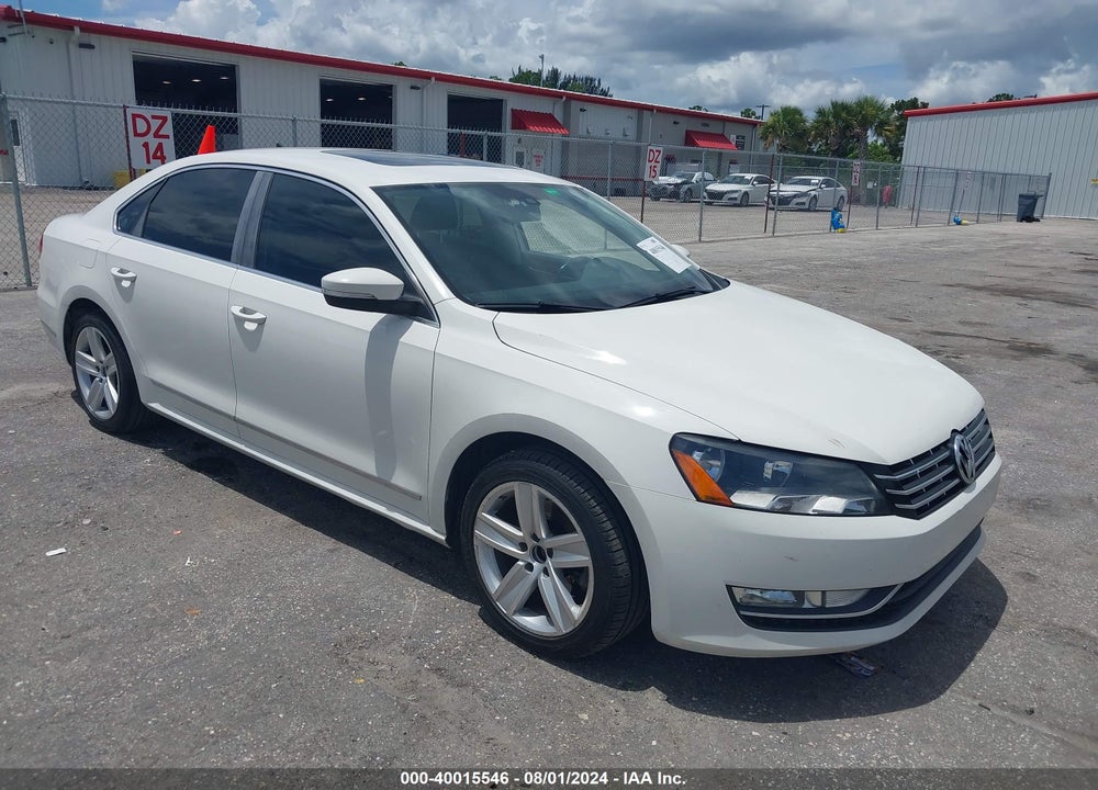 2014 VOLKSWAGEN PASSAT 2.0L TDI SEL PREMIUM VIN: 1VWCN7A36EC051277