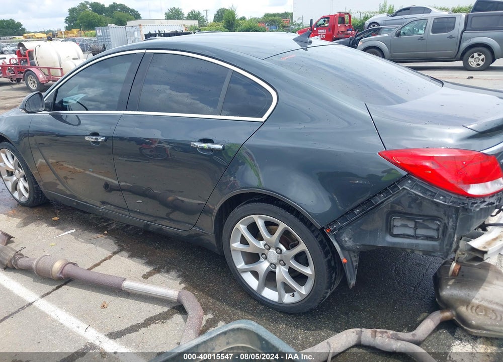 2012 BUICK REGAL GS VIN: 2G4GV5GV2C9153418