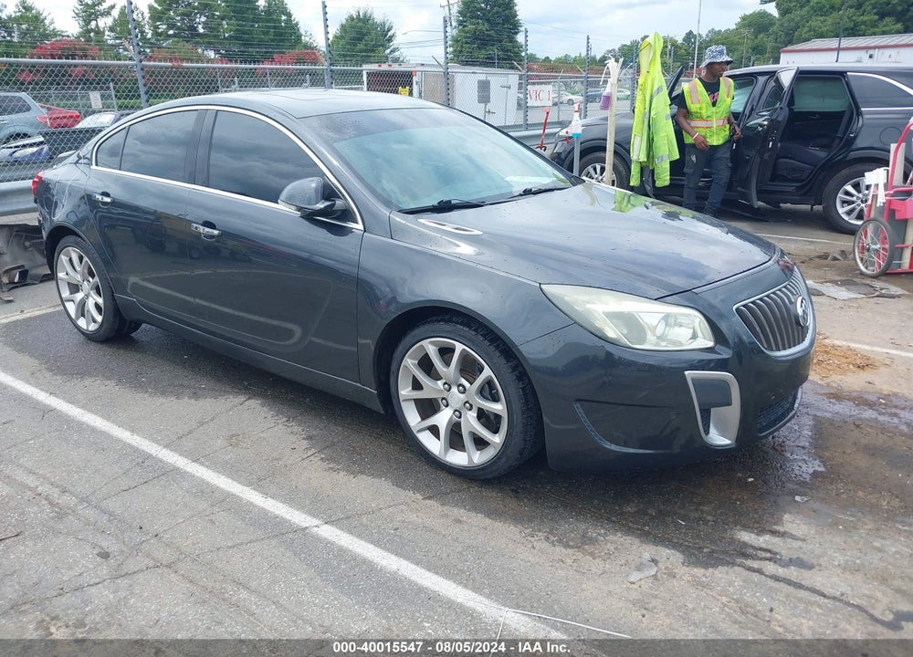 2012 BUICK REGAL GS VIN: 2G4GV5GV2C9153418