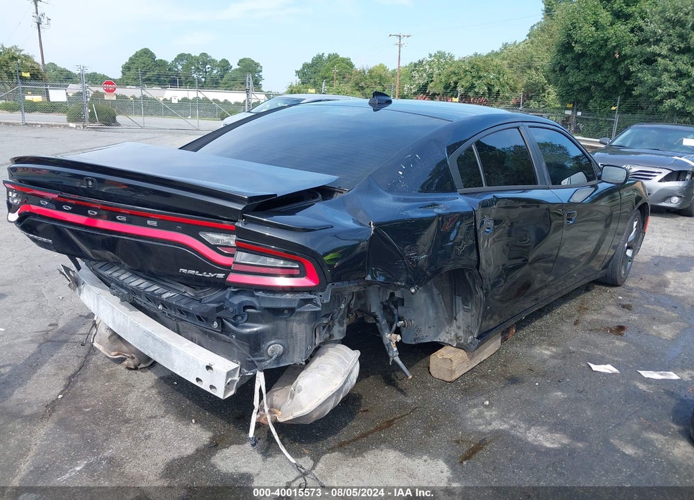 2015 DODGE CHARGER SXT VIN: 2C3CDXHG5FH841171