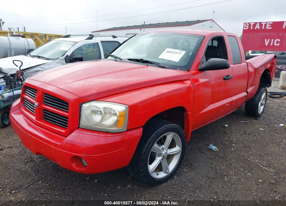 2006 DODGE DAKOTA SLT VIN: 1D7HE42J96S671543