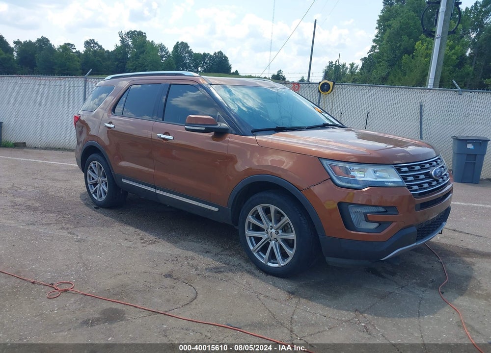 2017 FORD EXPLORER LIMITED VIN: 1FM5K8F81HGC93692