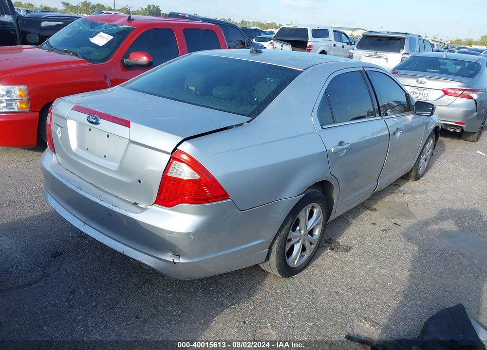 2012 FORD FUSION SE VIN: 3FAHP0HA1CR285331