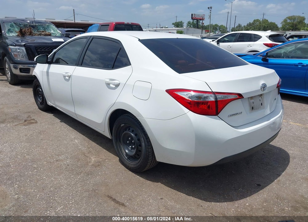 2014 TOYOTA COROLLA LE VIN: 5YFBURHE5EP127776