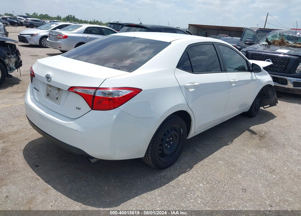2014 TOYOTA COROLLA LE VIN: 5YFBURHE5EP127776