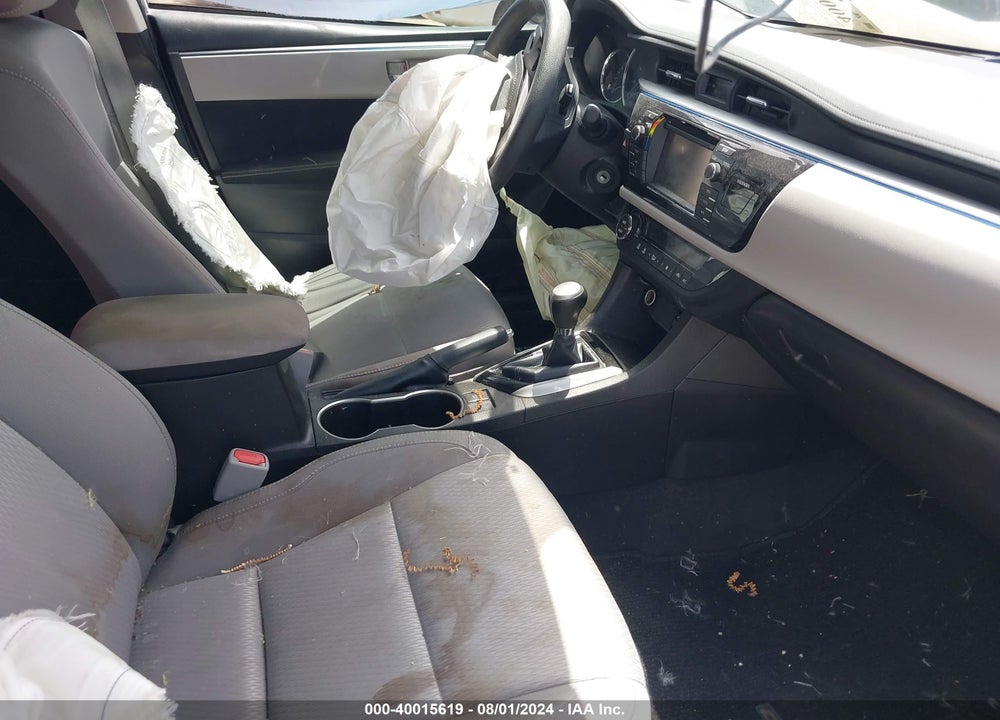 2014 TOYOTA COROLLA LE VIN: 5YFBURHE5EP127776