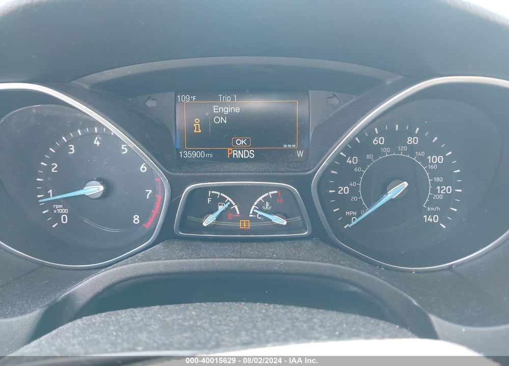2015 FORD FOCUS SE VIN: 1FADP3F20FL292527