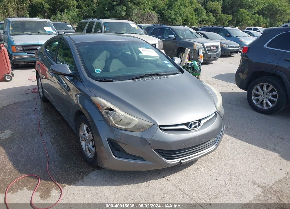 2014 HYUNDAI ELANTRA SE VIN: 5NPDH4AE8EH478043