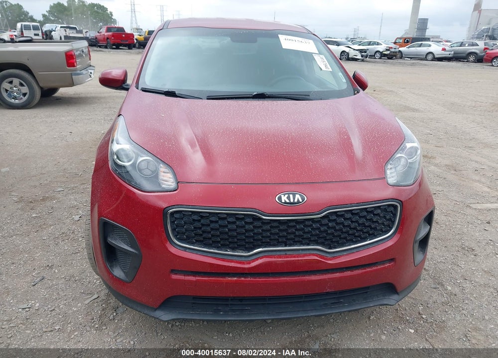 2018 KIA SPORTAGE LX VIN: KNDPM3AC9J7483137