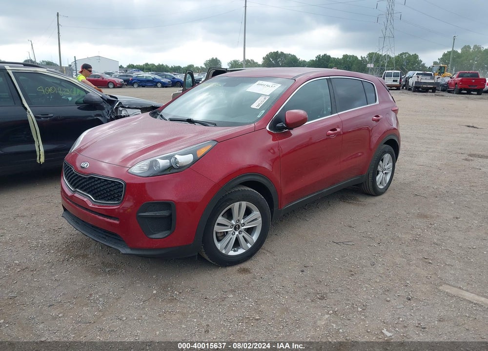 2018 KIA SPORTAGE LX VIN: KNDPM3AC9J7483137