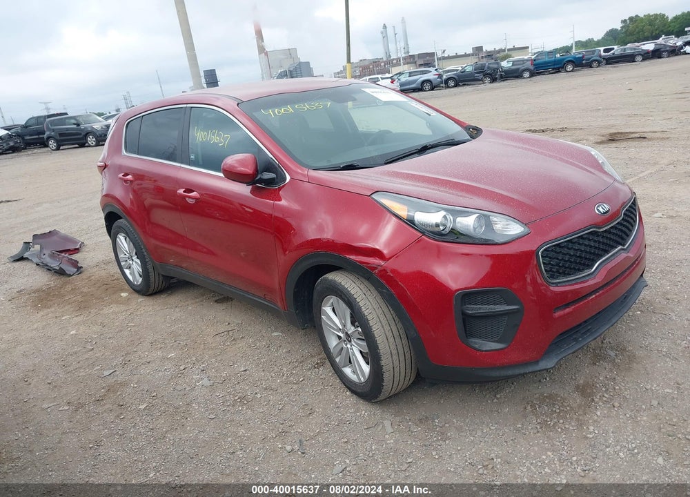 2018 KIA SPORTAGE LX VIN: KNDPM3AC9J7483137