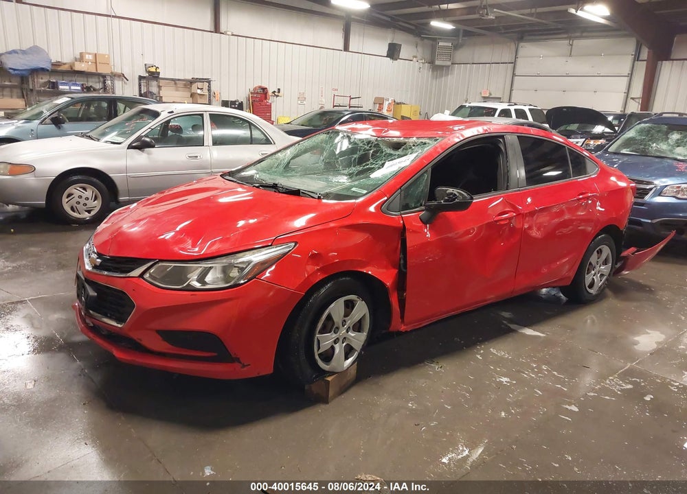 2017 CHEVROLET CRUZE LS AUTO VIN: 1G1BC5SMXH7236406