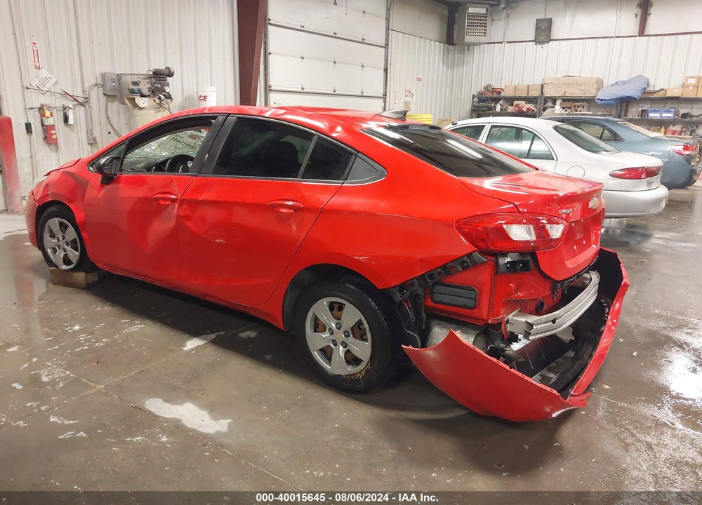 2017 CHEVROLET CRUZE LS AUTO VIN: 1G1BC5SMXH7236406