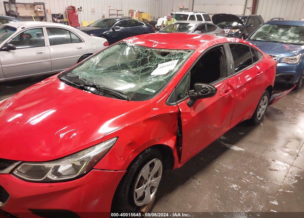 2017 CHEVROLET CRUZE LS AUTO VIN: 1G1BC5SMXH7236406