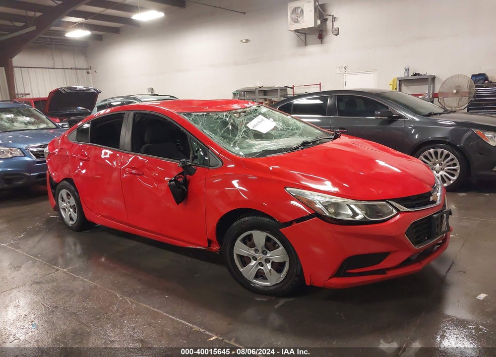 2017 CHEVROLET CRUZE LS AUTO VIN: 1G1BC5SMXH7236406