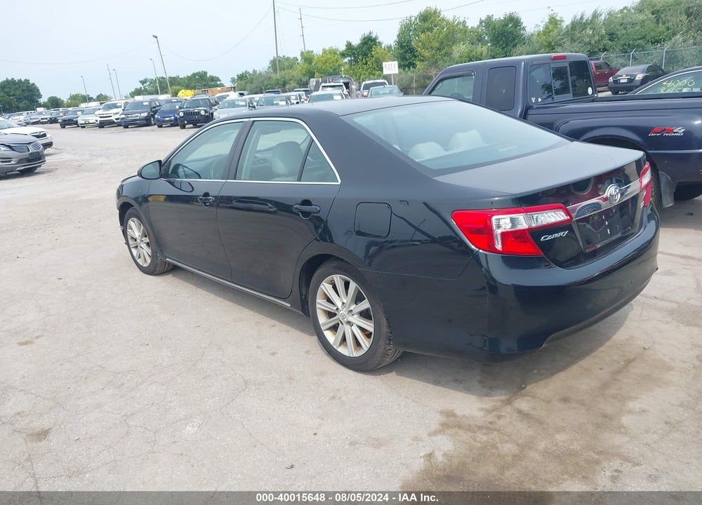 2012 TOYOTA CAMRY XLE VIN: 4T4BF1FK1CR185793