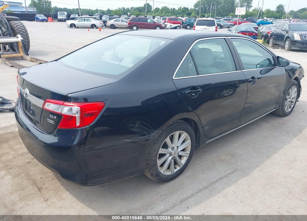 2012 TOYOTA CAMRY XLE VIN: 4T4BF1FK1CR185793