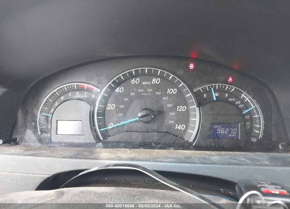 2012 TOYOTA CAMRY XLE VIN: 4T4BF1FK1CR185793