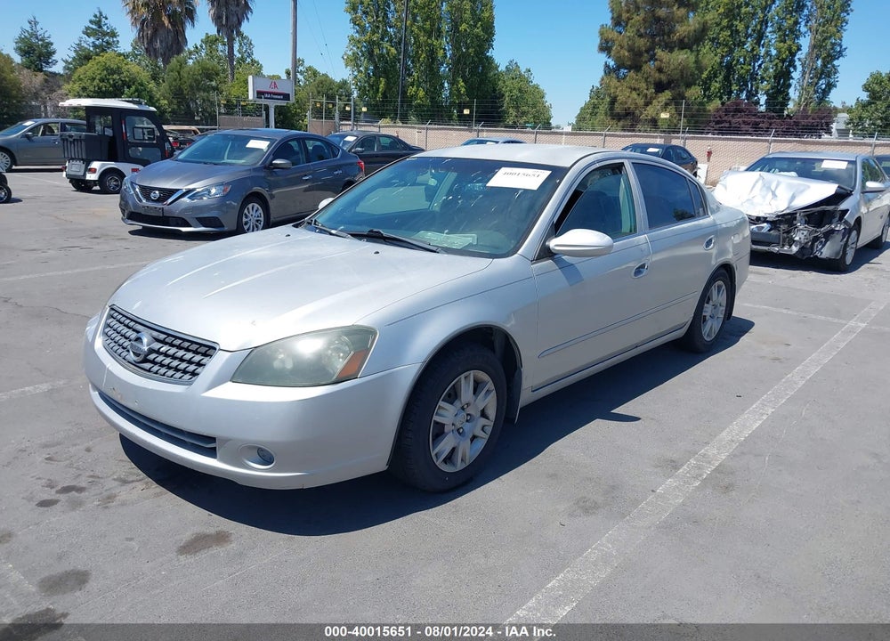 2005 NISSAN ALTIMA 2.5 S VIN: 1N4AL11D75N412273