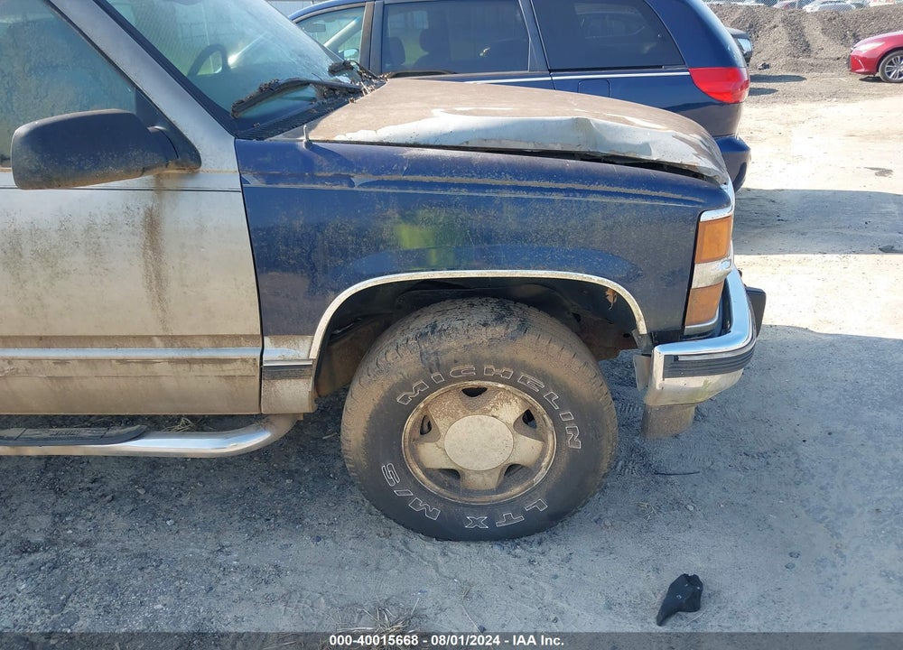 1997 CHEVROLET K1500 FLEETSIDE VIN: 2GCEK19R5V1200181