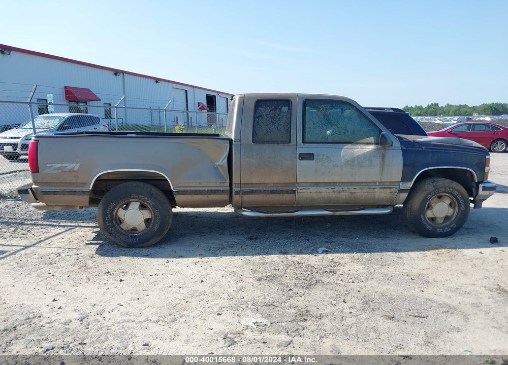 1997 CHEVROLET K1500 FLEETSIDE VIN: 2GCEK19R5V1200181