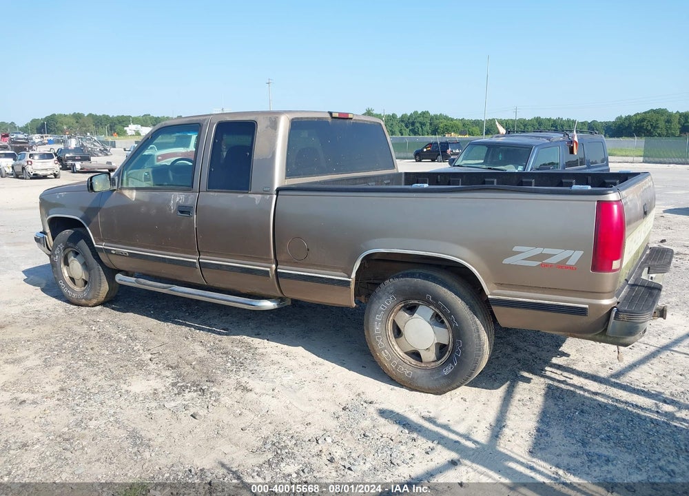 1997 CHEVROLET K1500 FLEETSIDE VIN: 2GCEK19R5V1200181