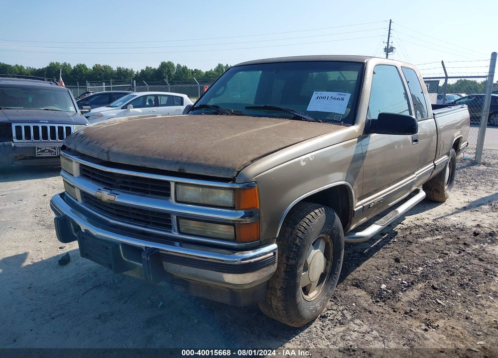 1997 CHEVROLET K1500 FLEETSIDE VIN: 2GCEK19R5V1200181