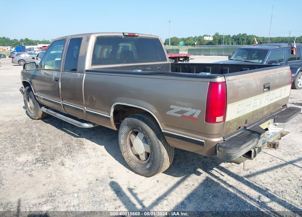 1997 CHEVROLET K1500 FLEETSIDE VIN: 2GCEK19R5V1200181