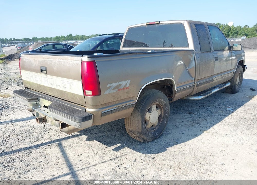 1997 CHEVROLET K1500 FLEETSIDE VIN: 2GCEK19R5V1200181