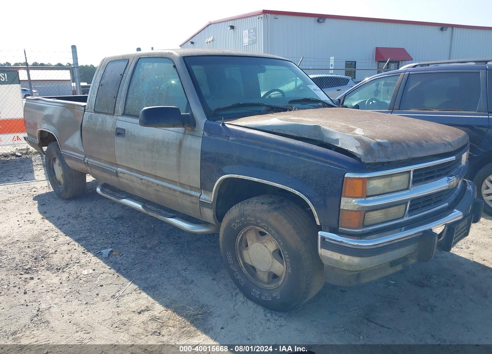 1997 CHEVROLET K1500 FLEETSIDE VIN: 2GCEK19R5V1200181