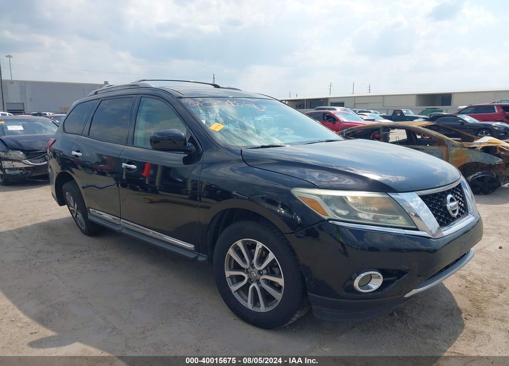 2013 NISSAN PATHFINDER SL VIN: 5N1AR2MN3DC646872