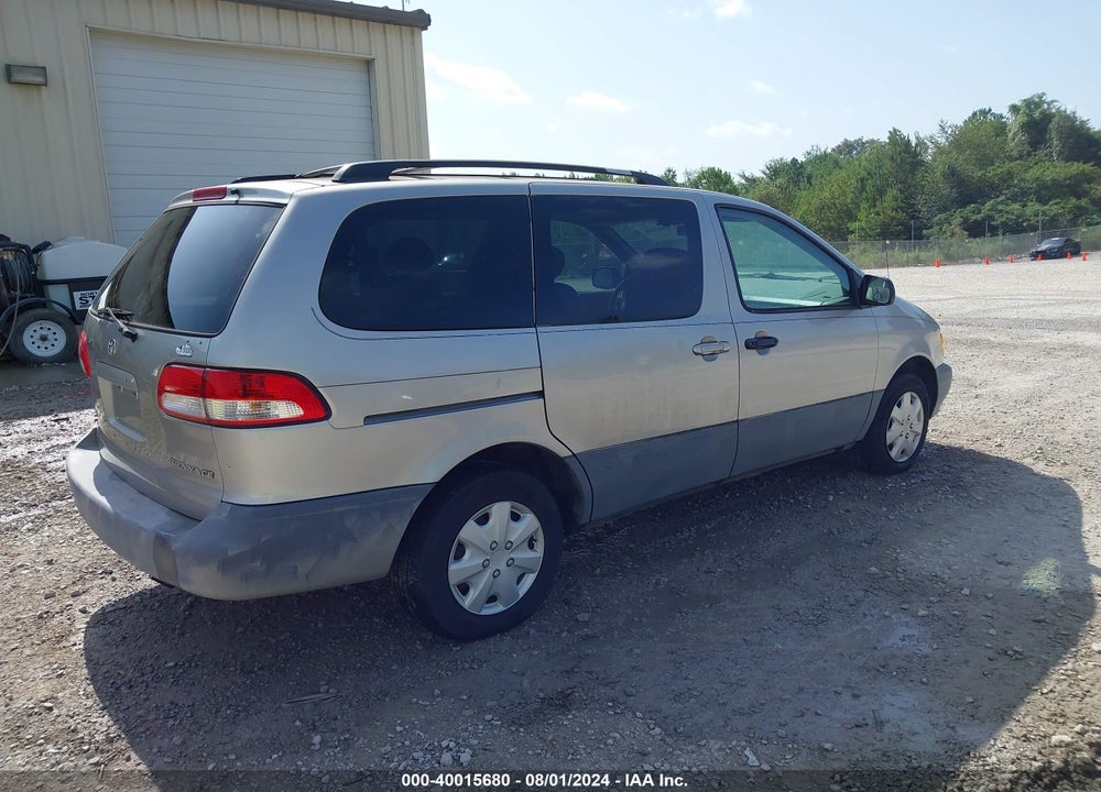 2003 TOYOTA SIENNA CE VIN: 4T3ZF19C33U540645