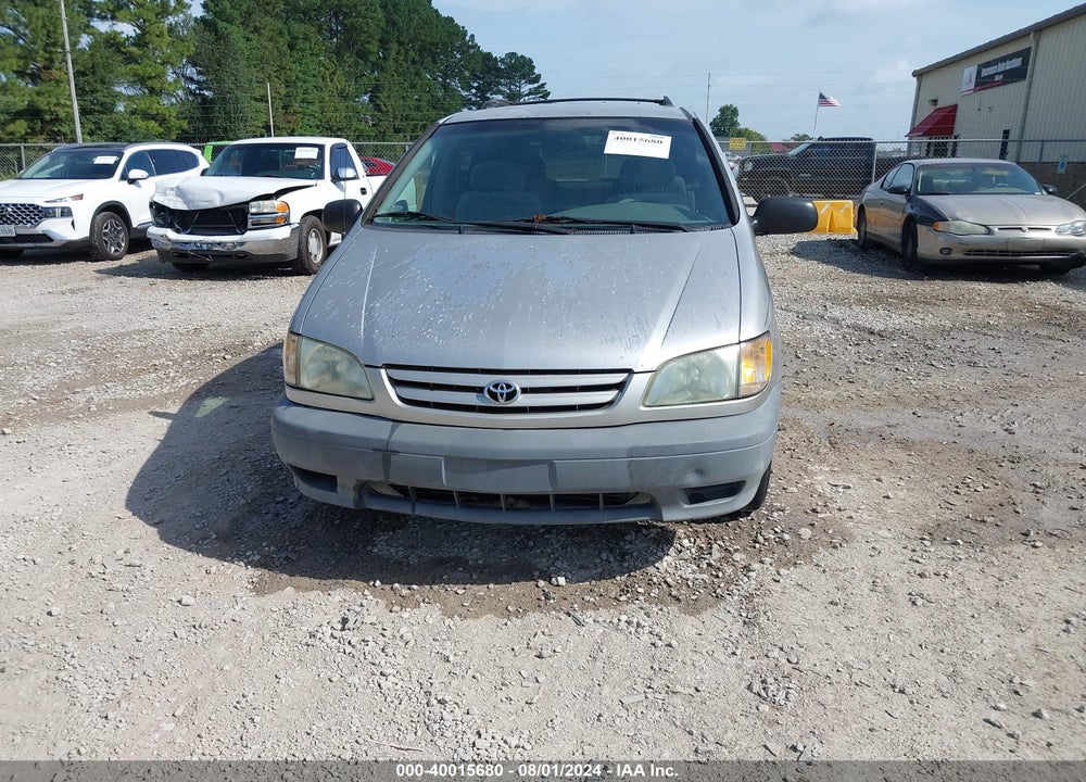 2003 TOYOTA SIENNA CE VIN: 4T3ZF19C33U540645