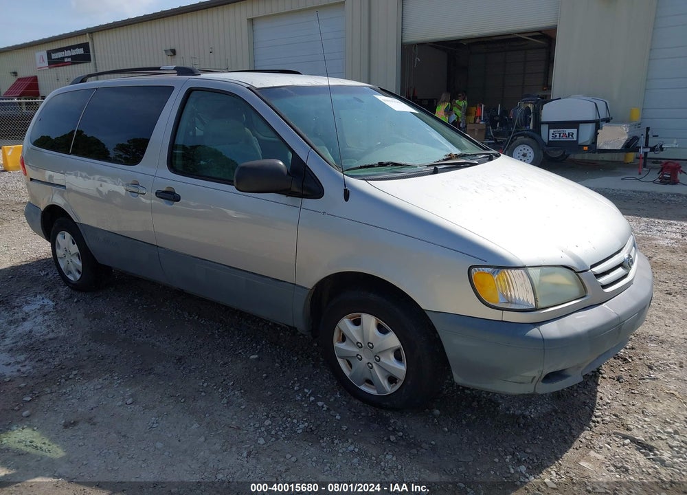 2003 TOYOTA SIENNA CE VIN: 4T3ZF19C33U540645