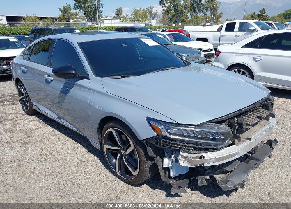 2022 HONDA ACCORD SPORT 2.0T VIN: 1HGCV2F34NA023196