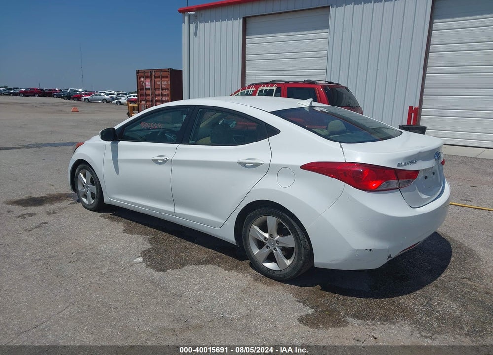 2013 HYUNDAI ELANTRA GLS VIN: 5NPDH4AE4DH359470