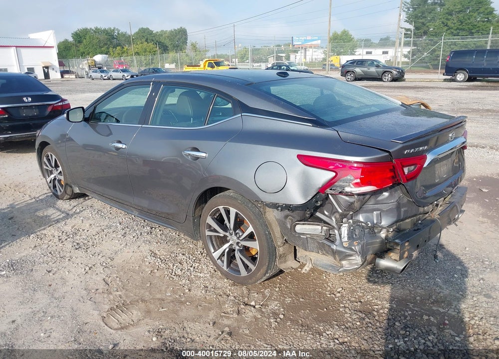 2017 NISSAN MAXIMA 3.5 SL VIN: 1N4AA6AP0HC437030