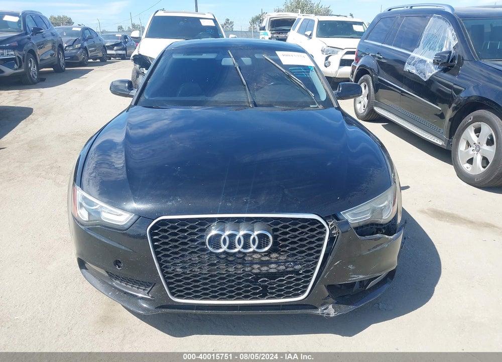 2015 AUDI A5 2.0T PREMIUM VIN: WAUCFAFR8FA037370