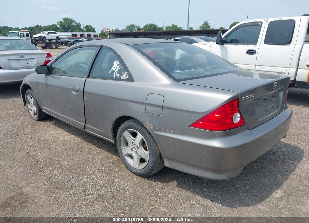 2004 HONDA CIVIC EX VIN: 1HGEM21944L073543