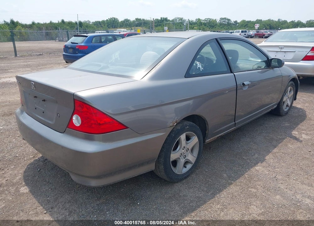 2004 HONDA CIVIC EX VIN: 1HGEM21944L073543
