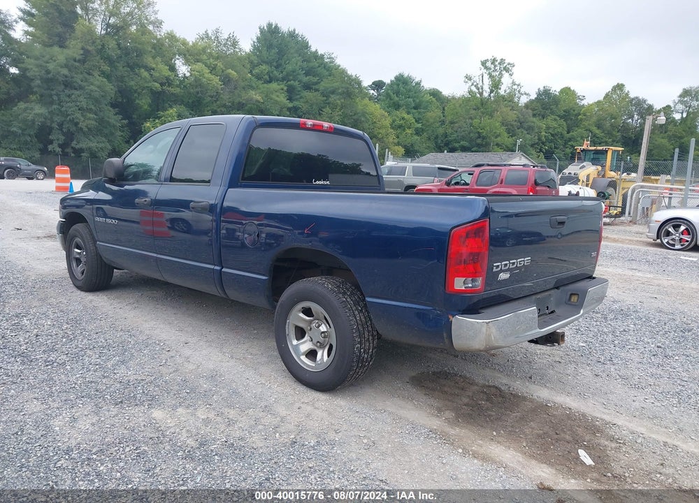 2003 DODGE RAM 1500 SLT/LARAMIE/ST VIN: 1D7HA18D63S283404