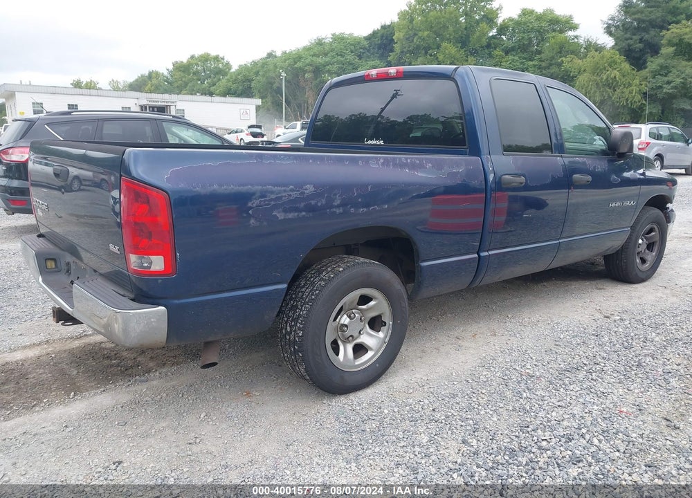 2003 DODGE RAM 1500 SLT/LARAMIE/ST VIN: 1D7HA18D63S283404