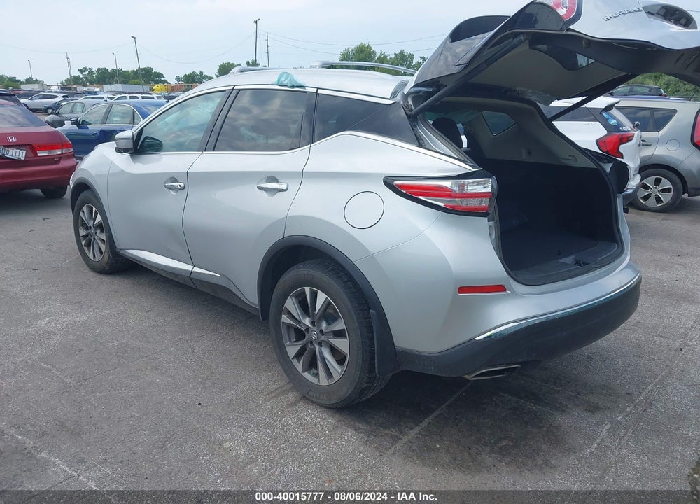 2016 NISSAN MURANO SL VIN: 5N1AZ2MH6GN167767