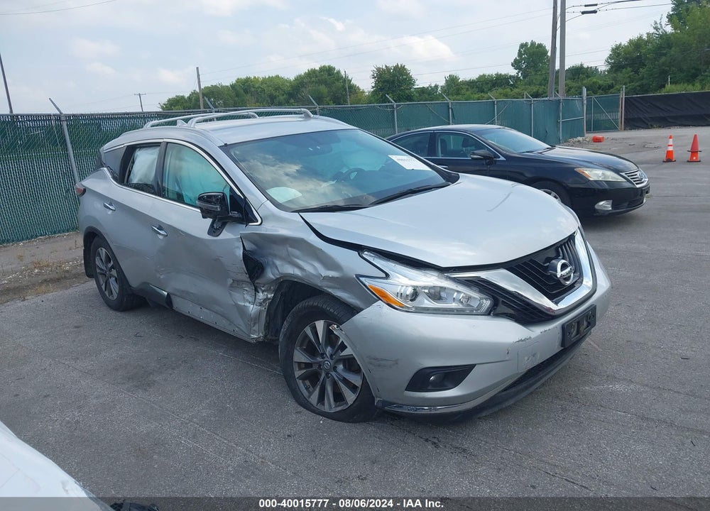 2016 NISSAN MURANO SL VIN: 5N1AZ2MH6GN167767