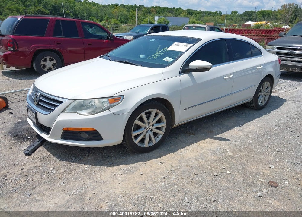 2010 VOLKSWAGEN CC SPORT VIN: WVWNN7AN9AE552708